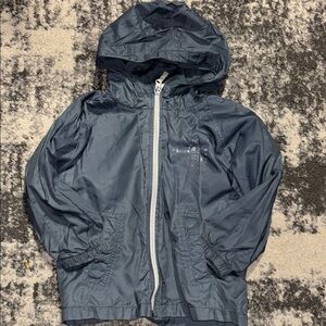 Children’s Place Kids Blue Hooded Windbreaker Jacket